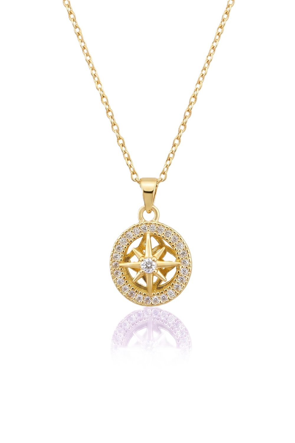 Çelik Kolye GOLD 45cm
