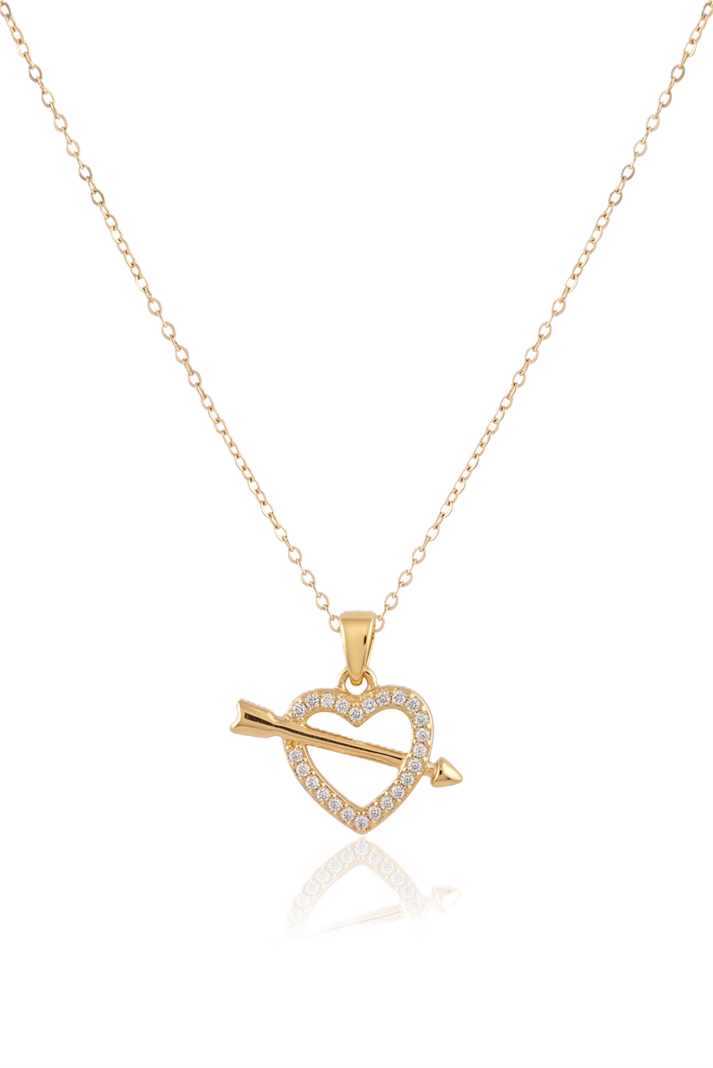 Çelik Kolye GOLD 45cm