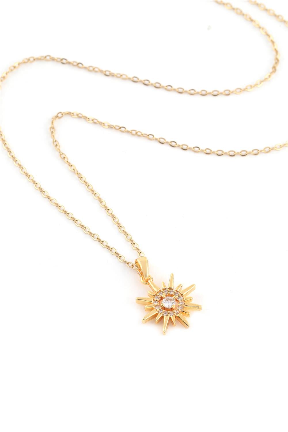 Steel Necklace Gold 45cm