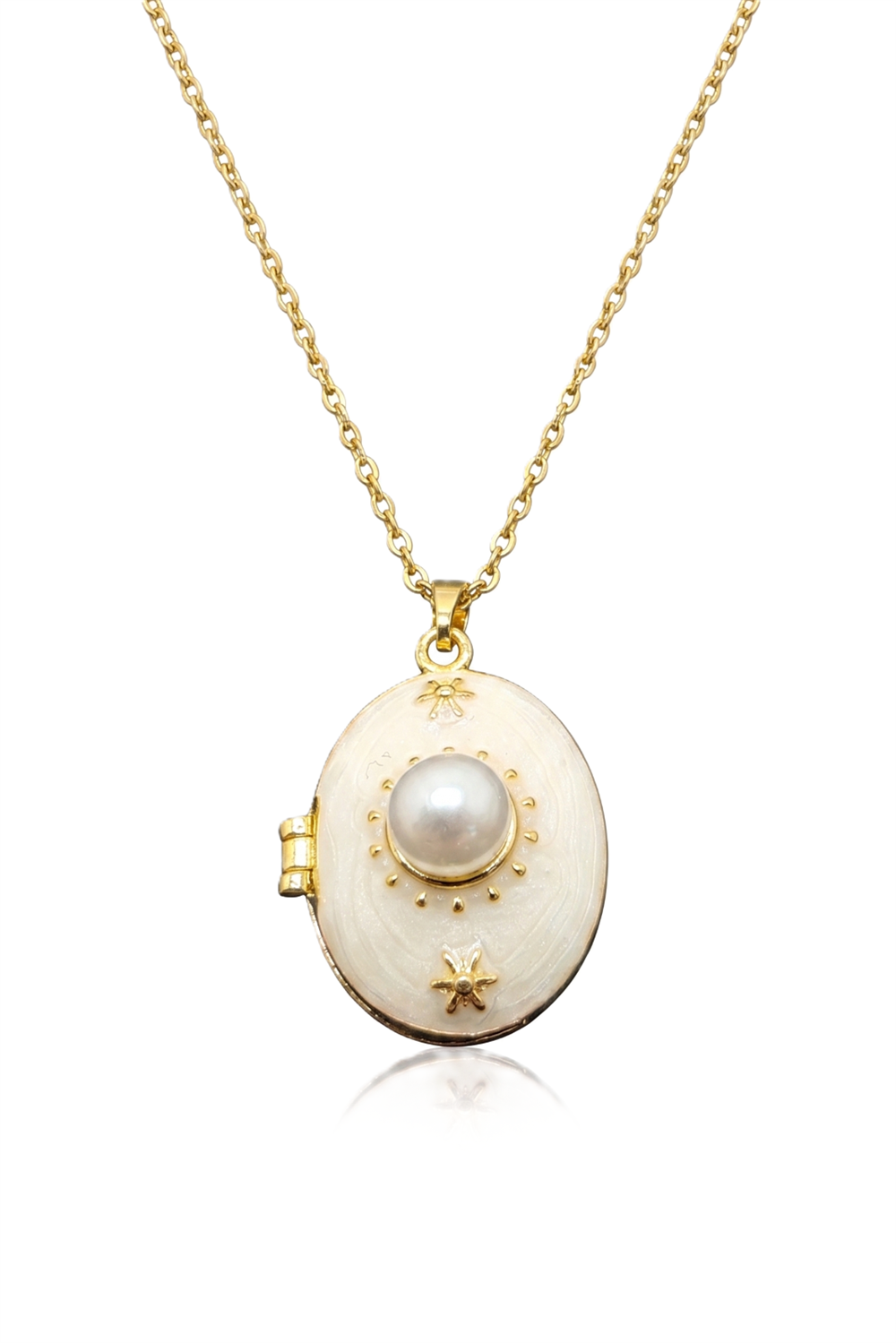 Çelik Kolye GOLD 45cm