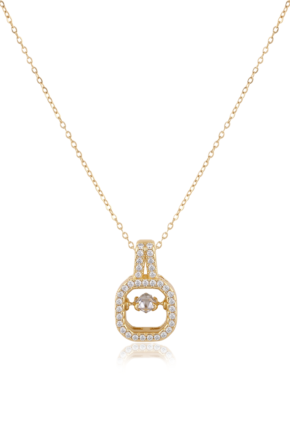 Çelik Kolye GOLD 45cm