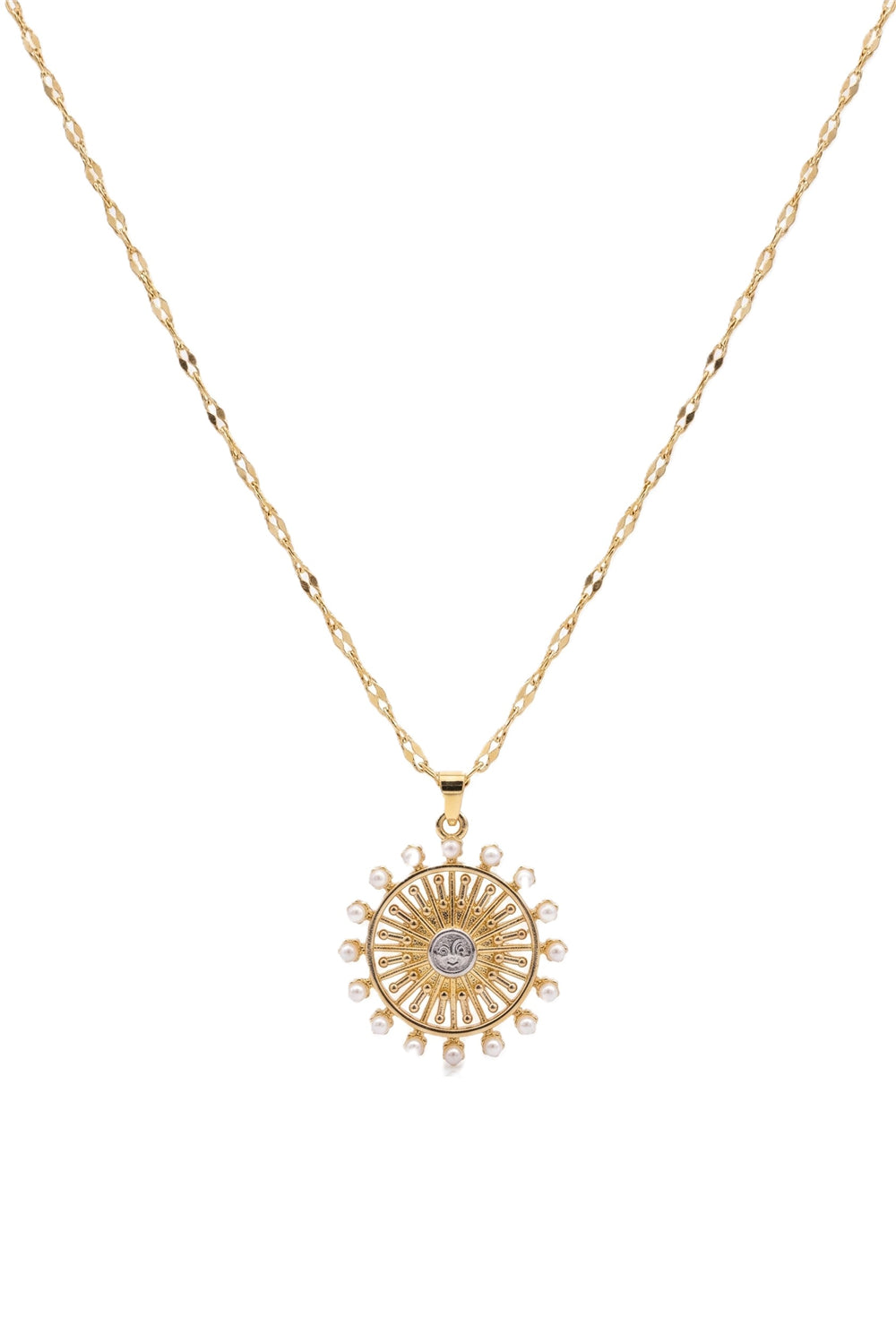 Çelik Kolye GOLD 45cm