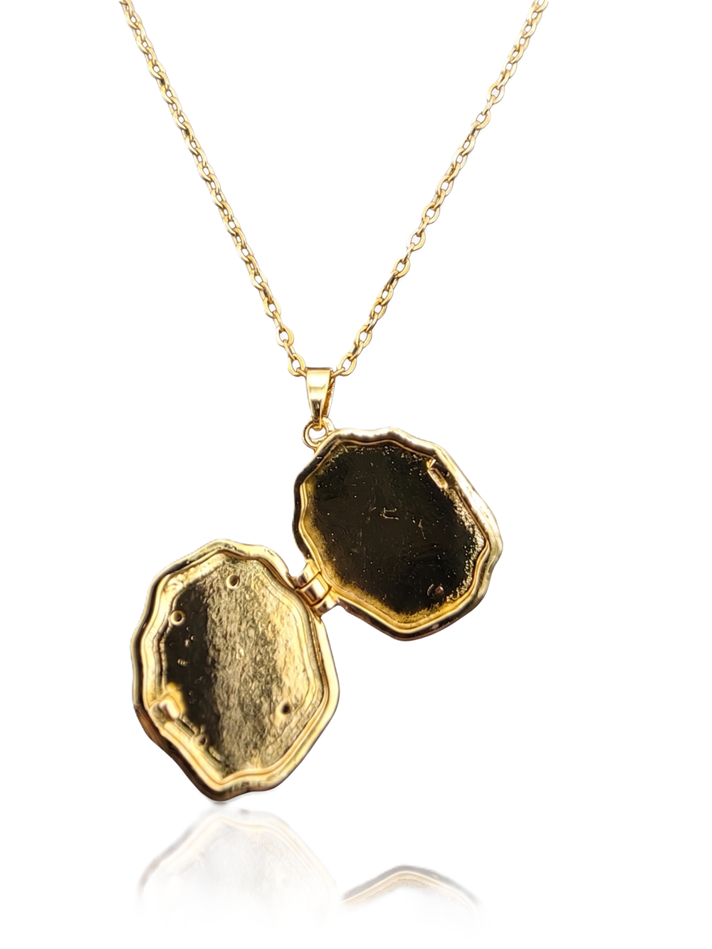 Steel Necklace GOLD 45cm