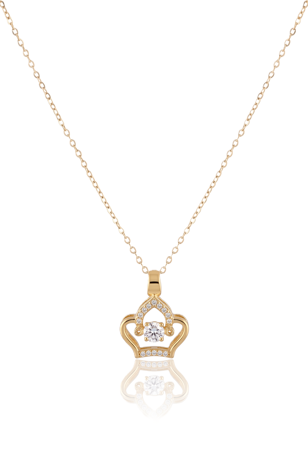 Çelik Kolye GOLD 45cm