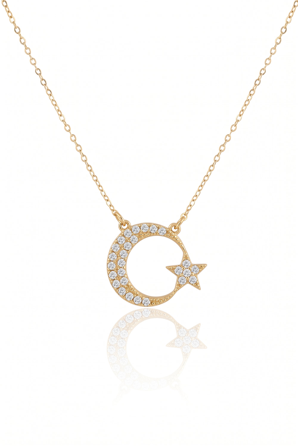 Çelik Kolye GOLD 45cm