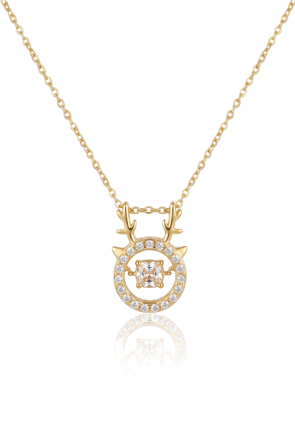 Çelik Kolye GOLD 45cm