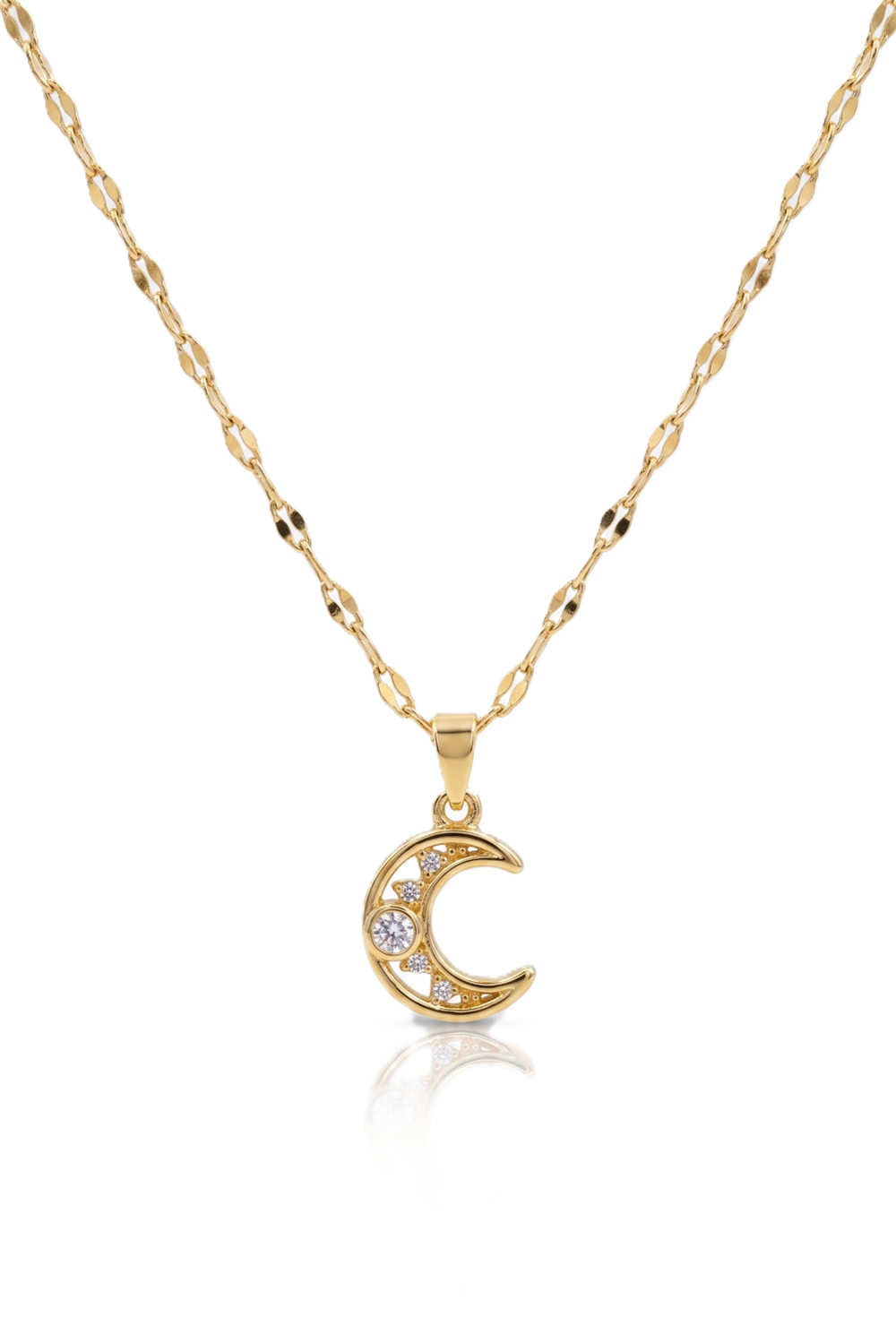 Çelik Kolye GOLD 45cm