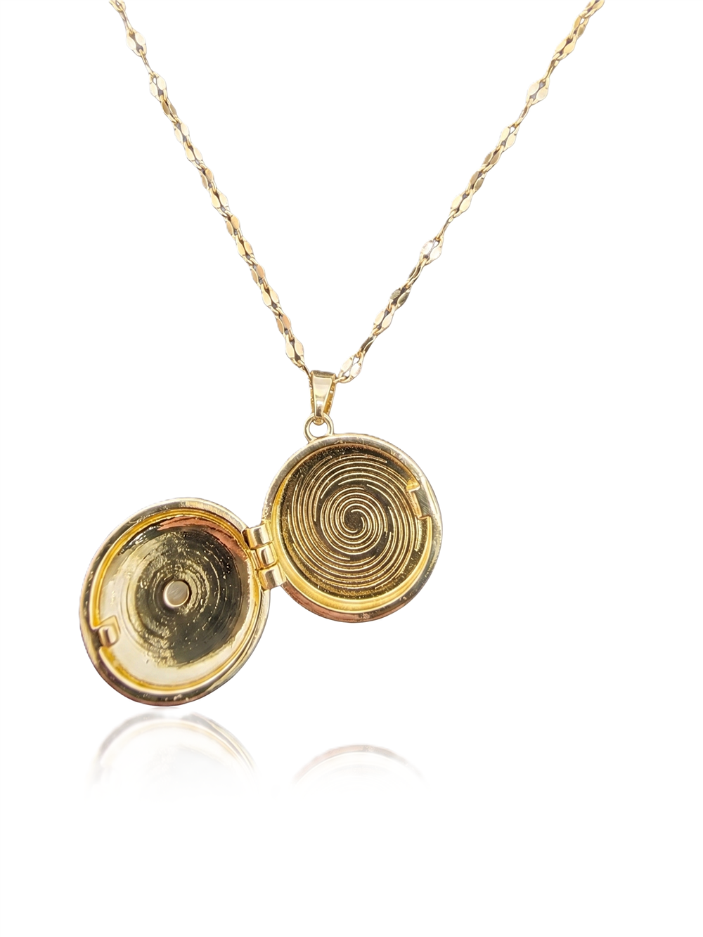 Çelik Kolye GOLD 45cm