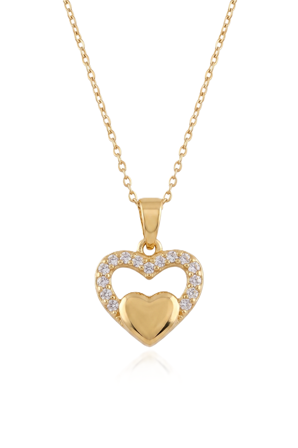 Çelik Kolye GOLD 45cm