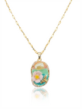 Çelik Kolye GOLD 45cm