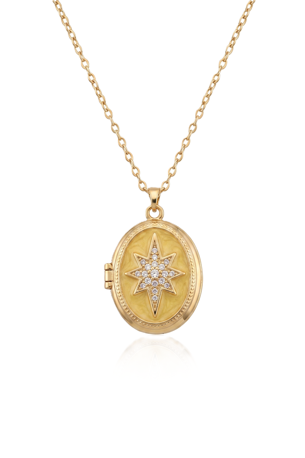 Çelik Kolye GOLD 45cm