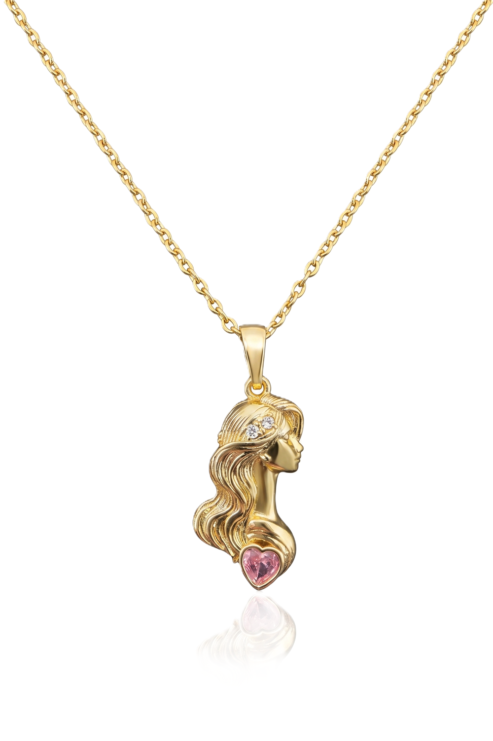 Çelik Kolye GOLD 45cm
