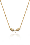 Çelik Kolye GOLD 45cm