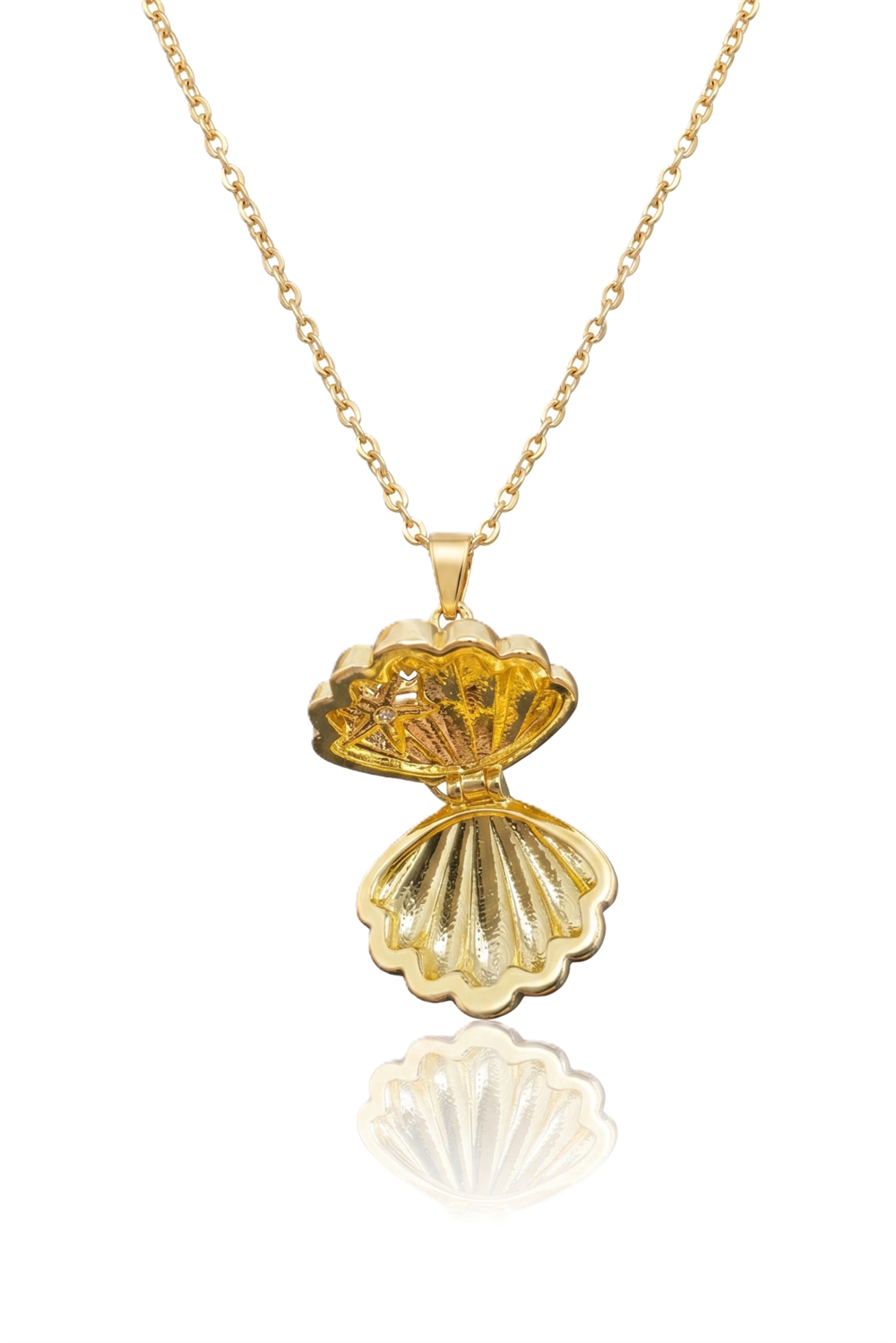 Çelik Kolye GOLD 45cm
