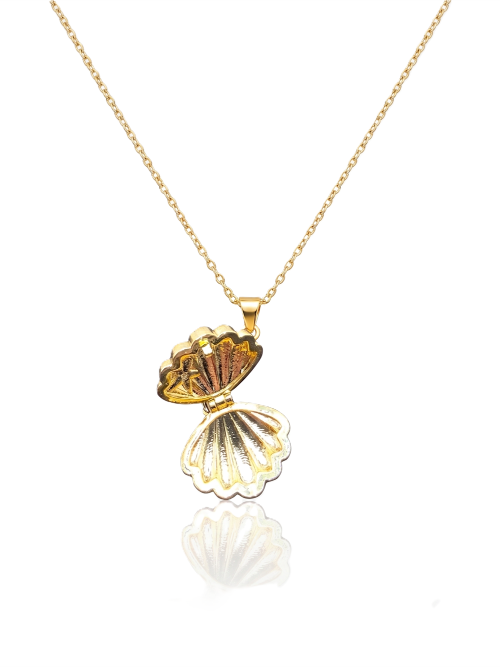Steel Necklace GOLD 45cm