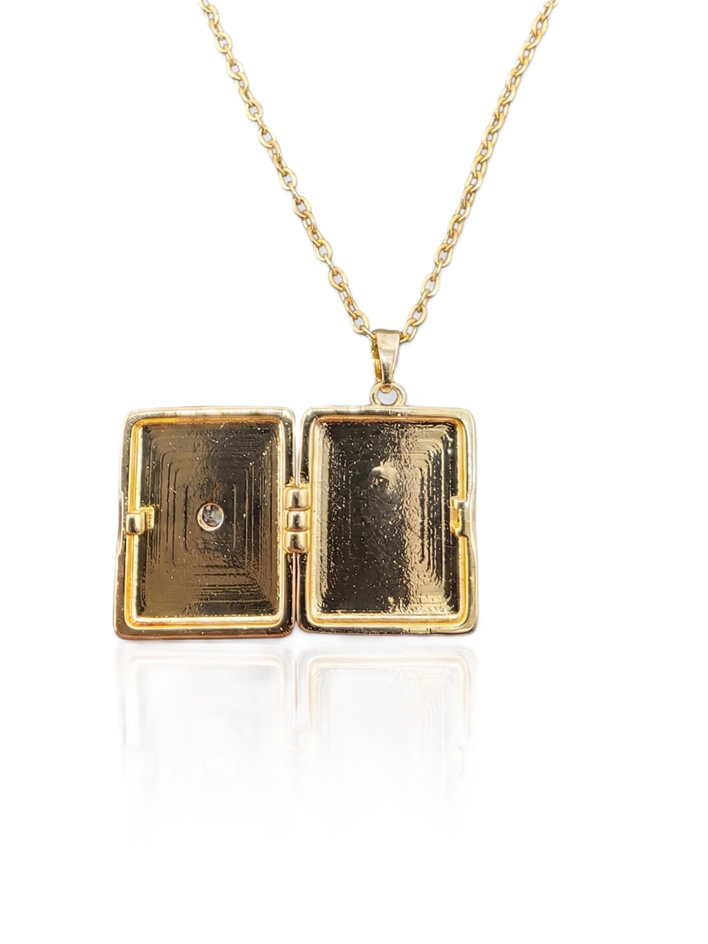 Steel Necklace GOLD 45cm