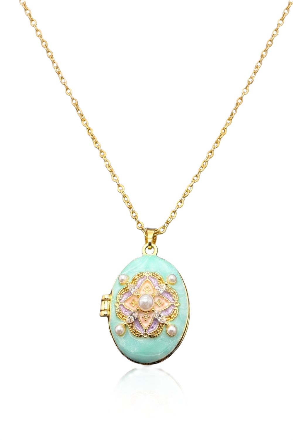 Çelik Kolye GOLD 45cm