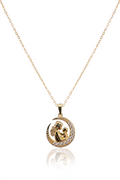 Çelik Kolye GOLD 45cm