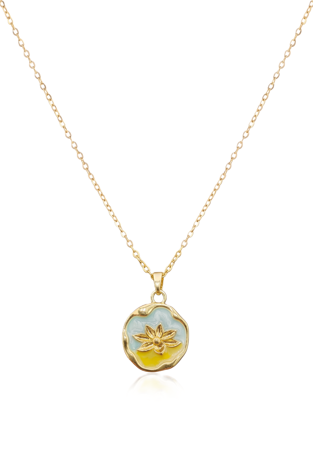 Çelik Kolye GOLD 45cm