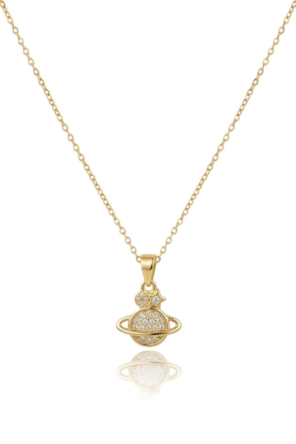 Çelik Kolye GOLD 45cm