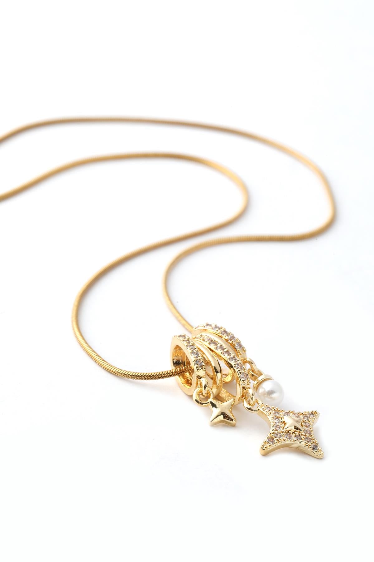 Steel Necklace GOLD 45cm