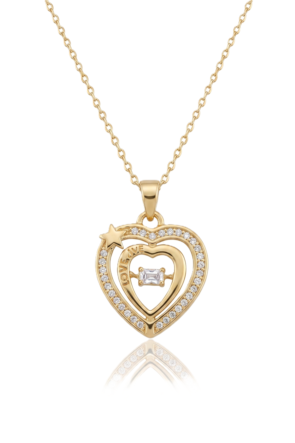 Çelik Kolye GOLD 45cm