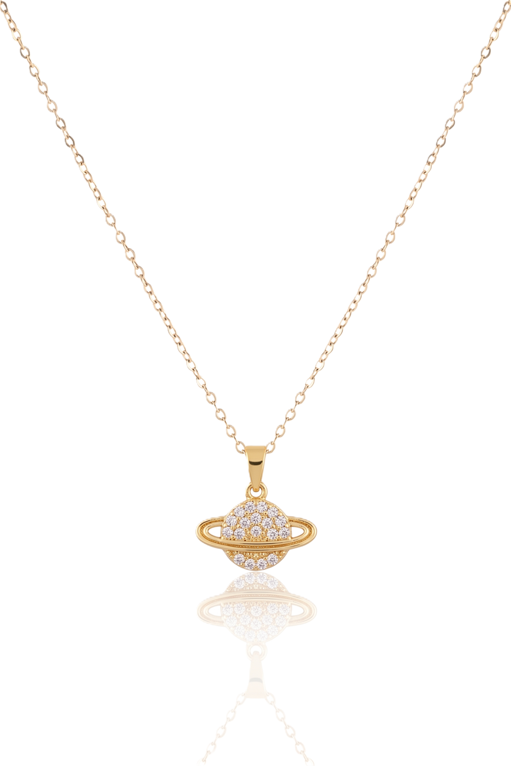 Çelik Kolye GOLD 45cm