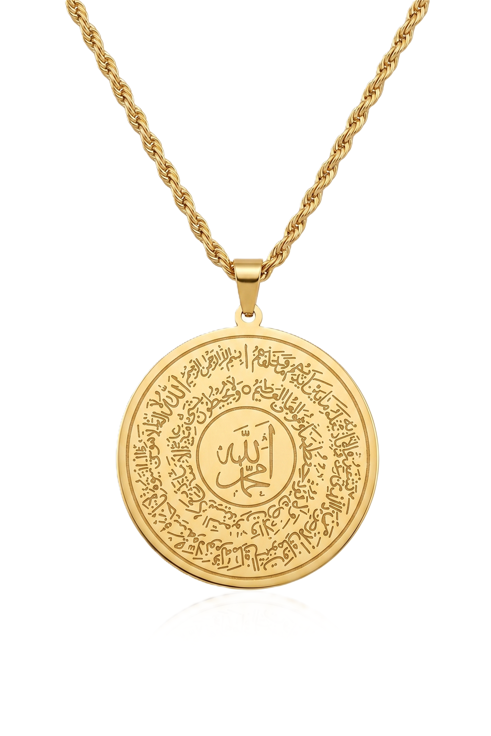 Steel Necklace GOLD 45cm