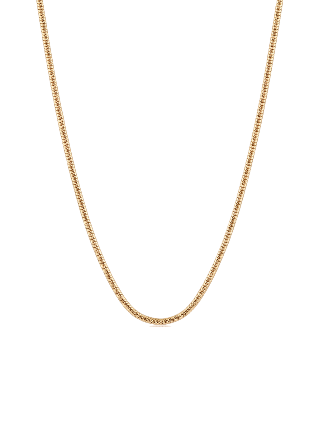 Çelik Kolye GOLD 45cm