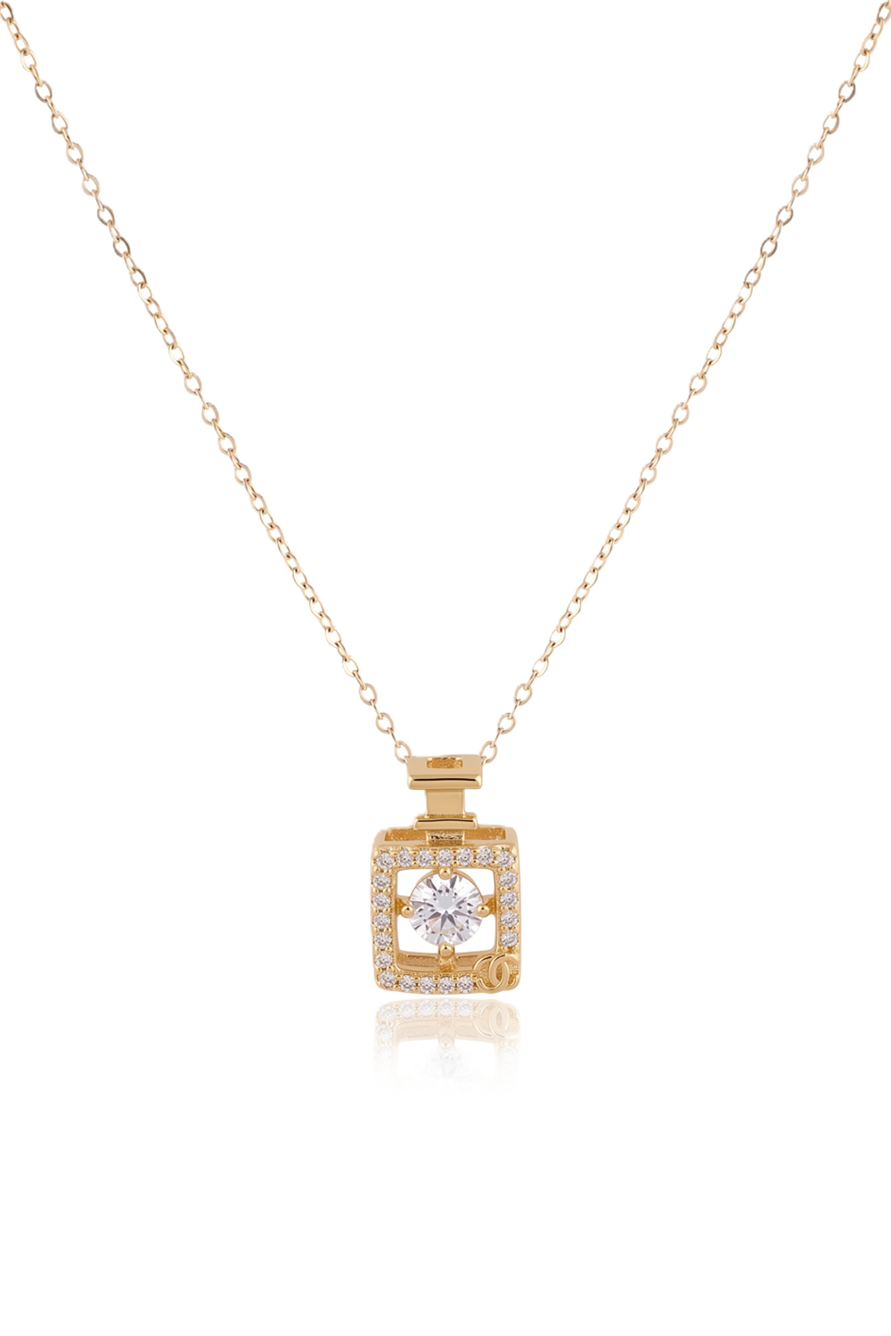Çelik Kolye GOLD 45cm