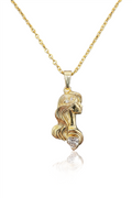 Çelik Kolye GOLD 45cm