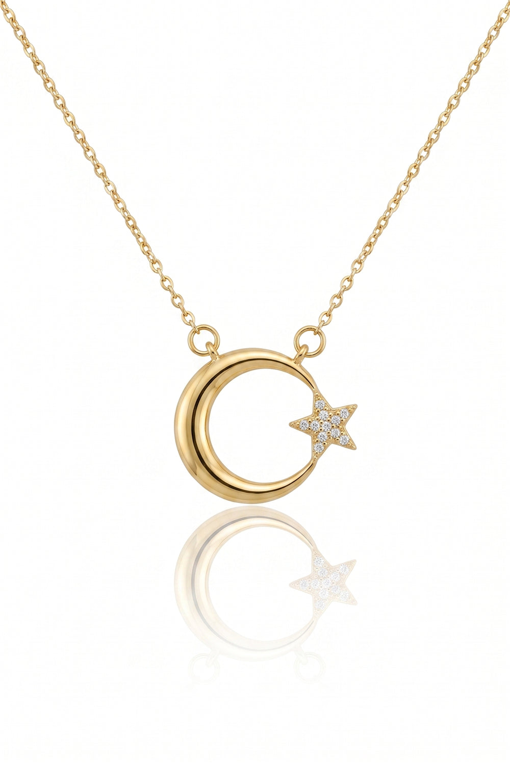 Çelik Kolye GOLD 45cm