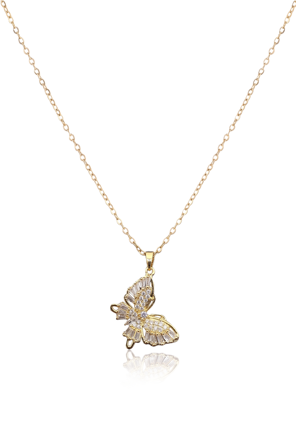 Çelik Kolye GOLD 45cm