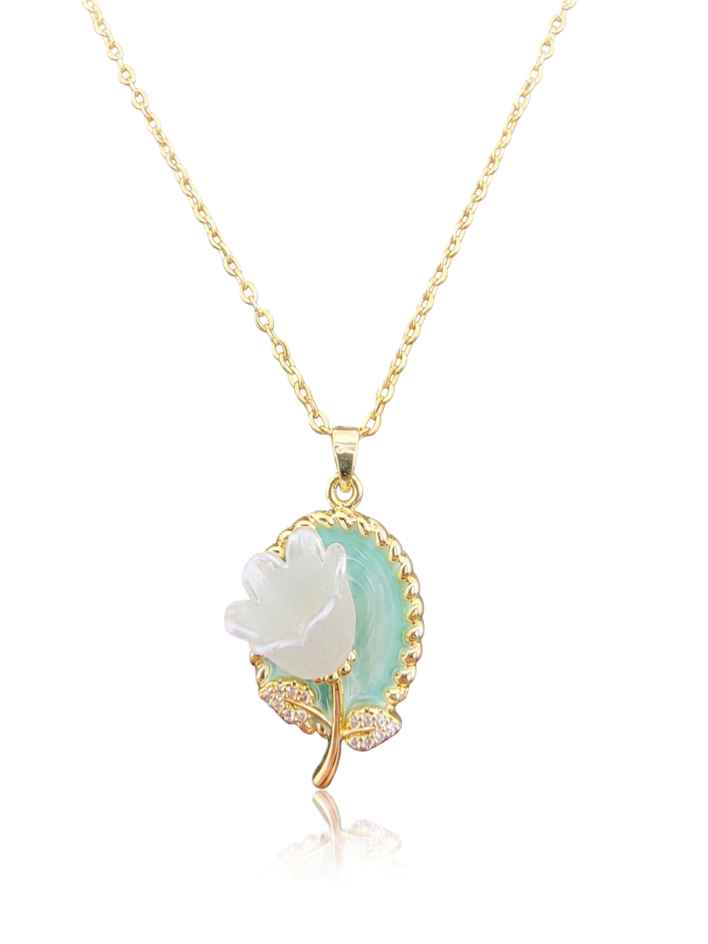 Çelik Kolye GOLD 45cm
