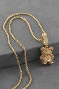 Çelik Kolye Gold 55 cm