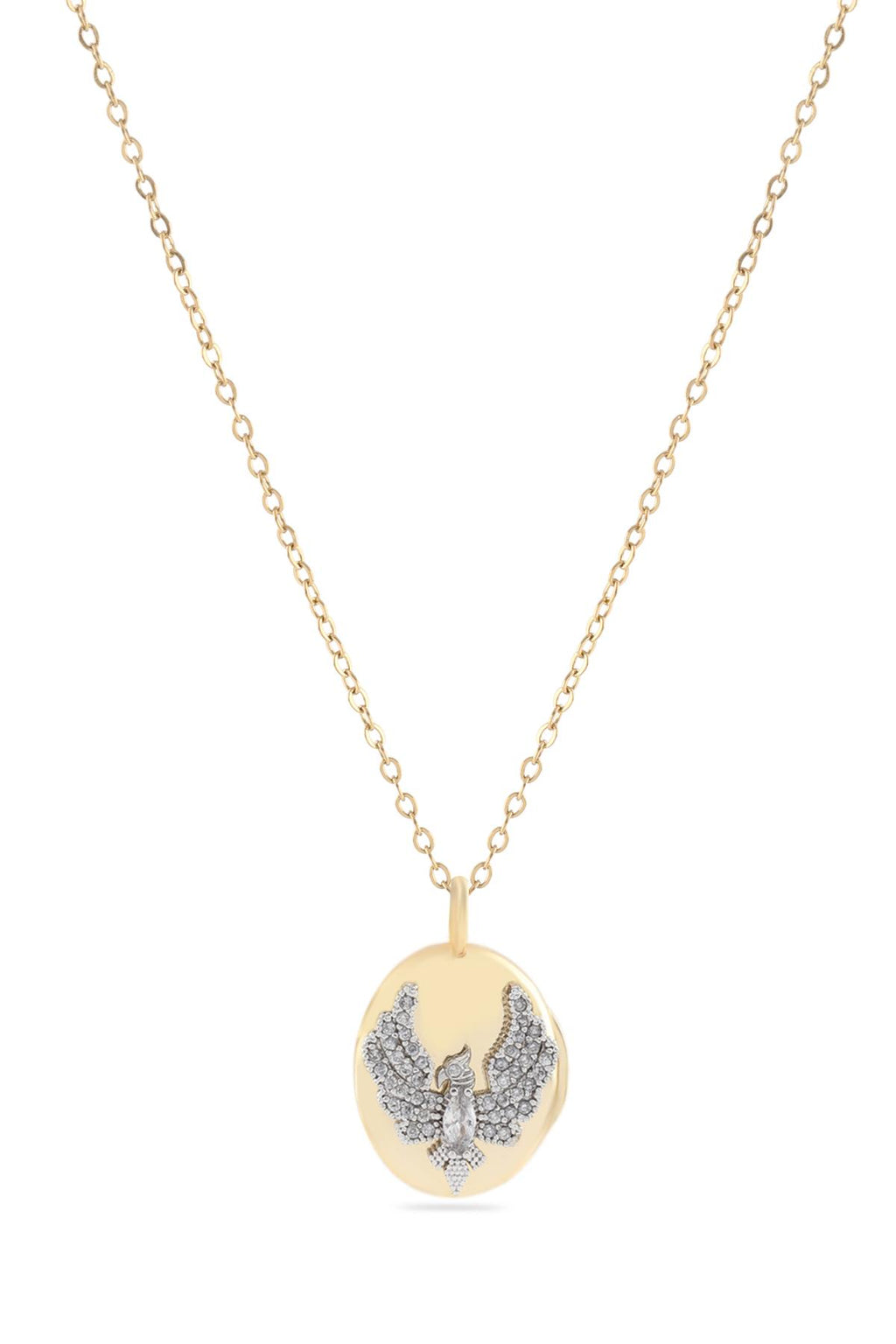 Çelik Kolye Gold 45cm