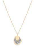 Çelik Kolye Gold 45cm