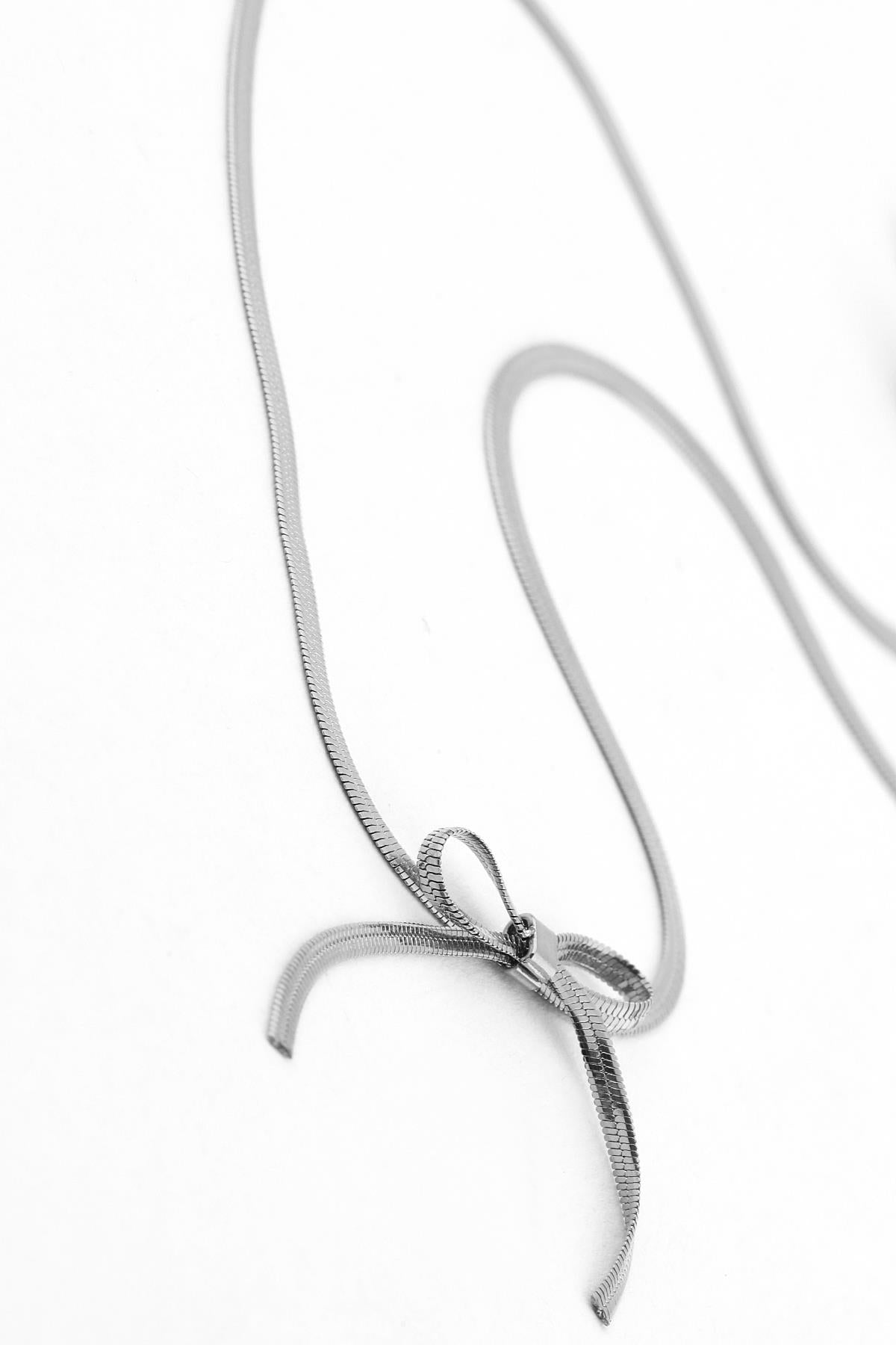 Steel Necklace Silver