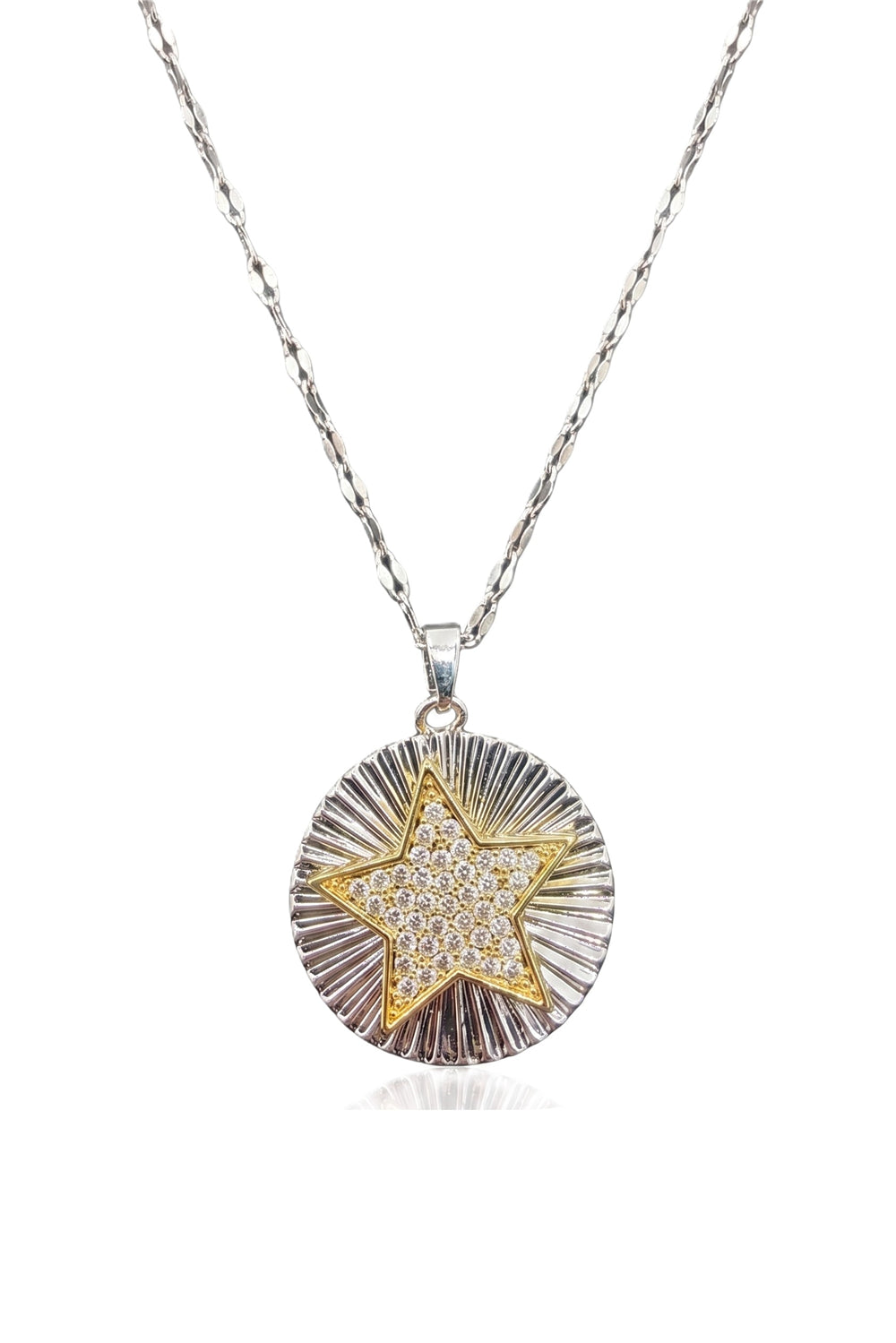 Çelik Kolye SILVER 45cm