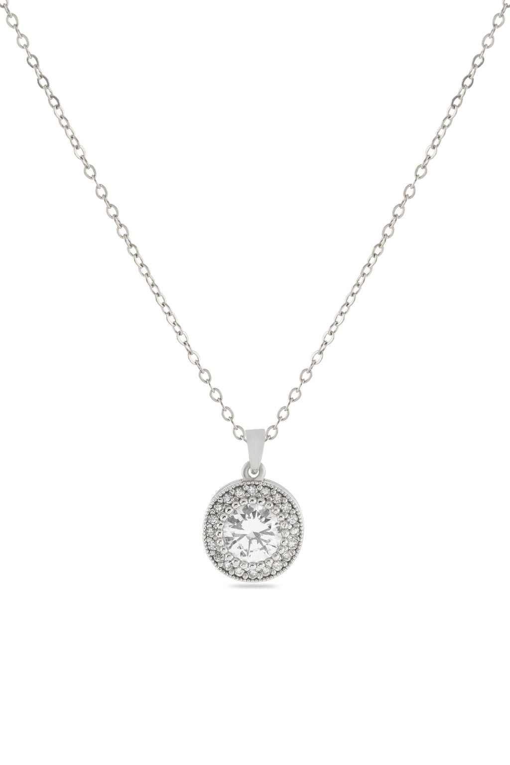Çelik Kolye Silver 45cm
