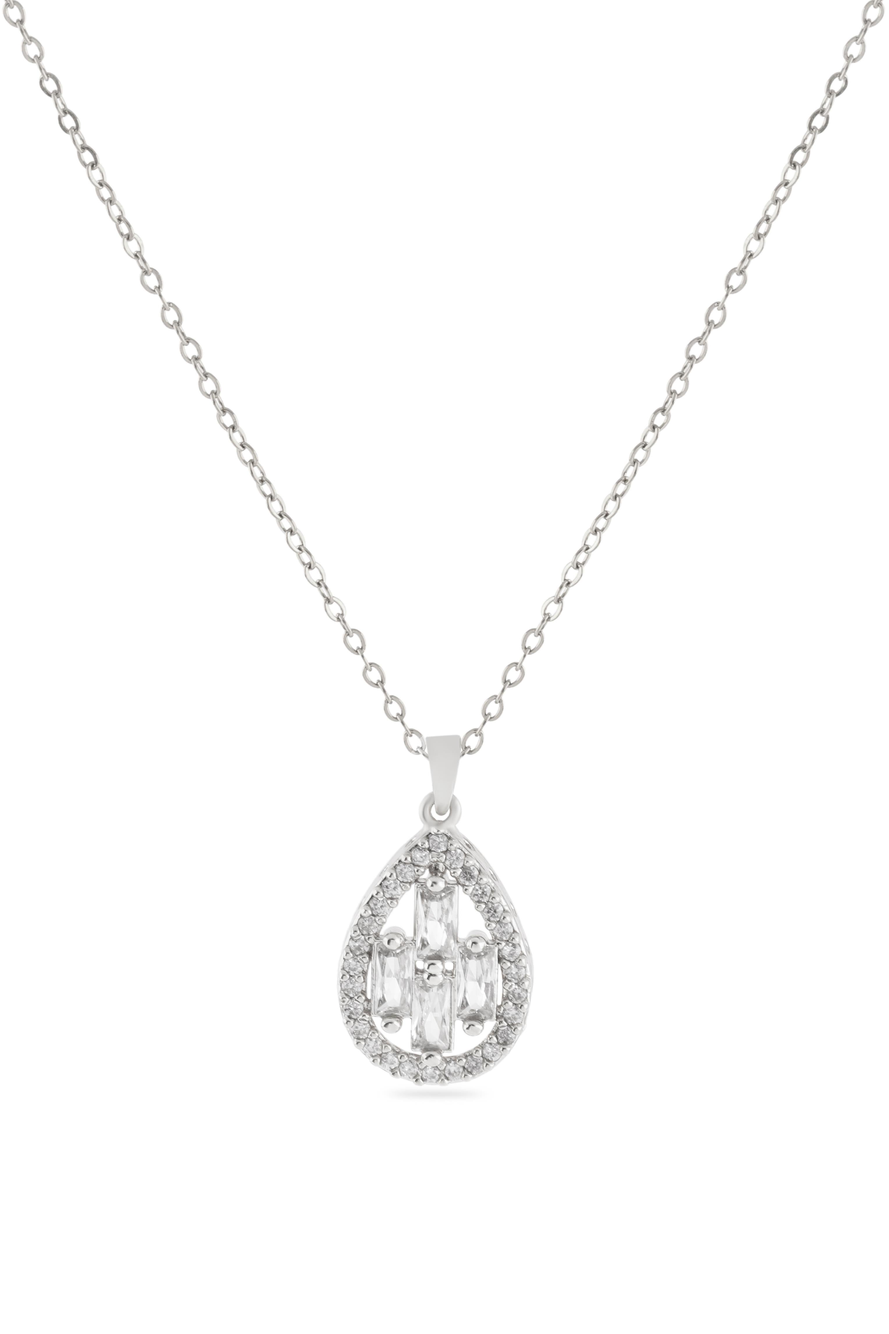 Çelik Kolye Silver 45cm