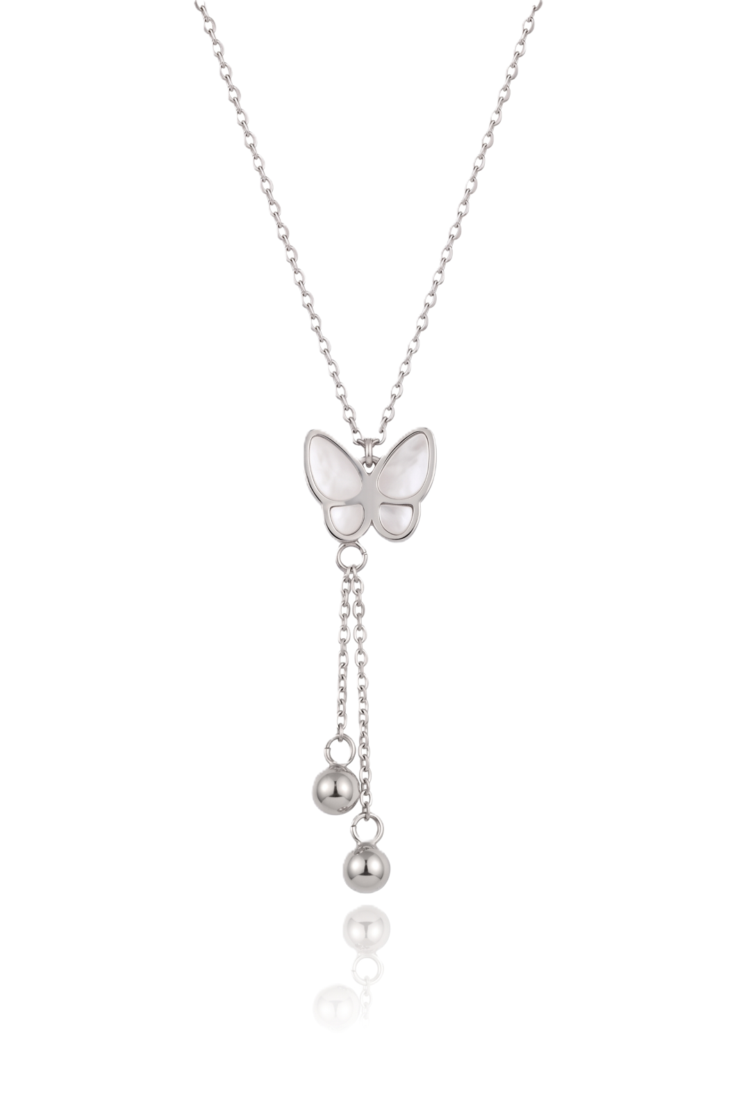 Çelik Kolye SILVER 45cm