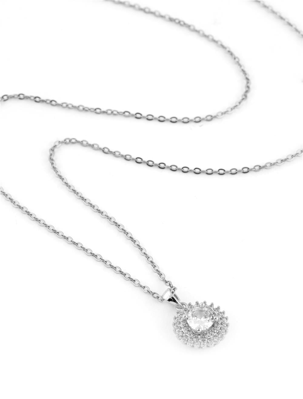 Steel Necklace Silver 45cm
