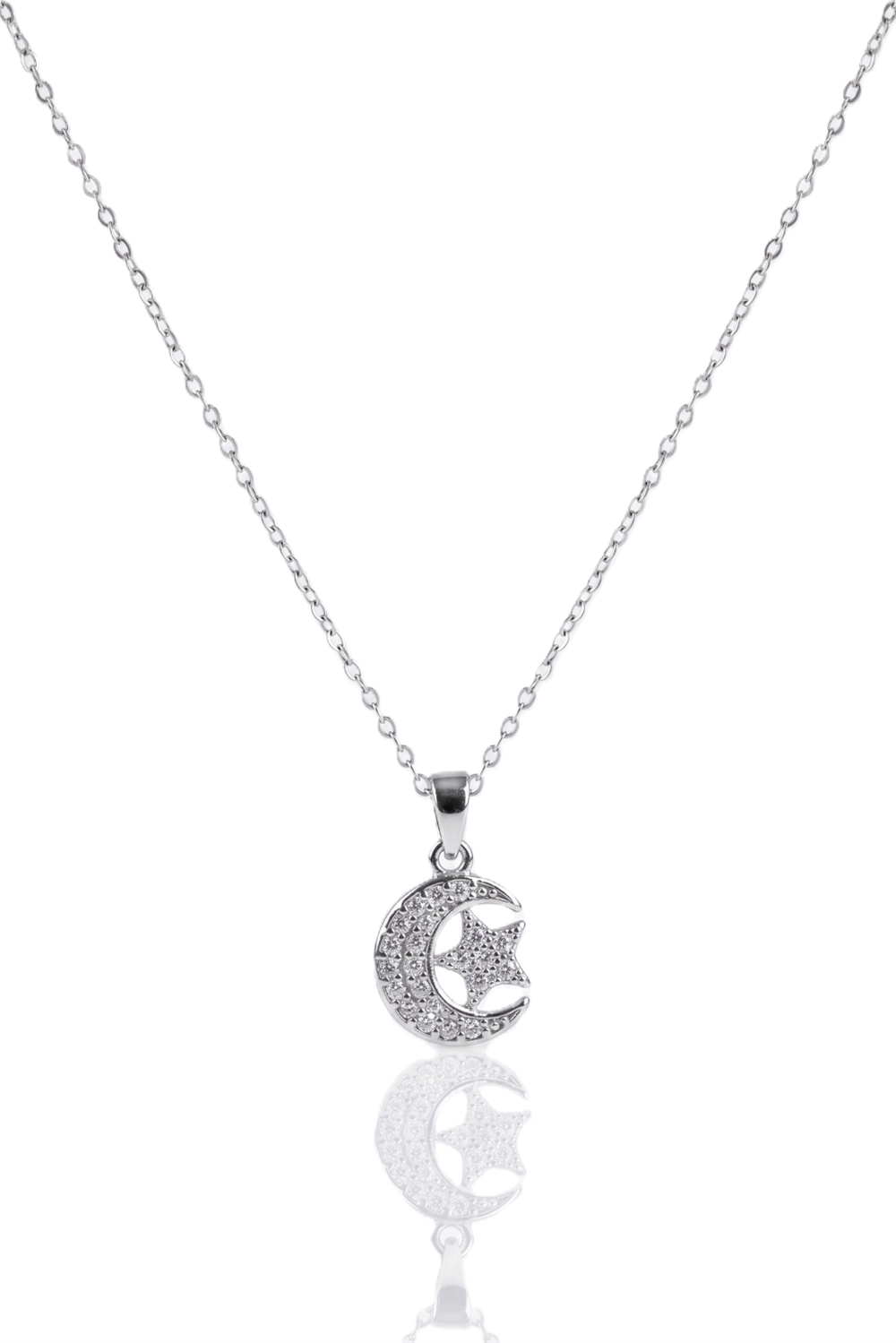 Çelik Kolye SILVER 45cm