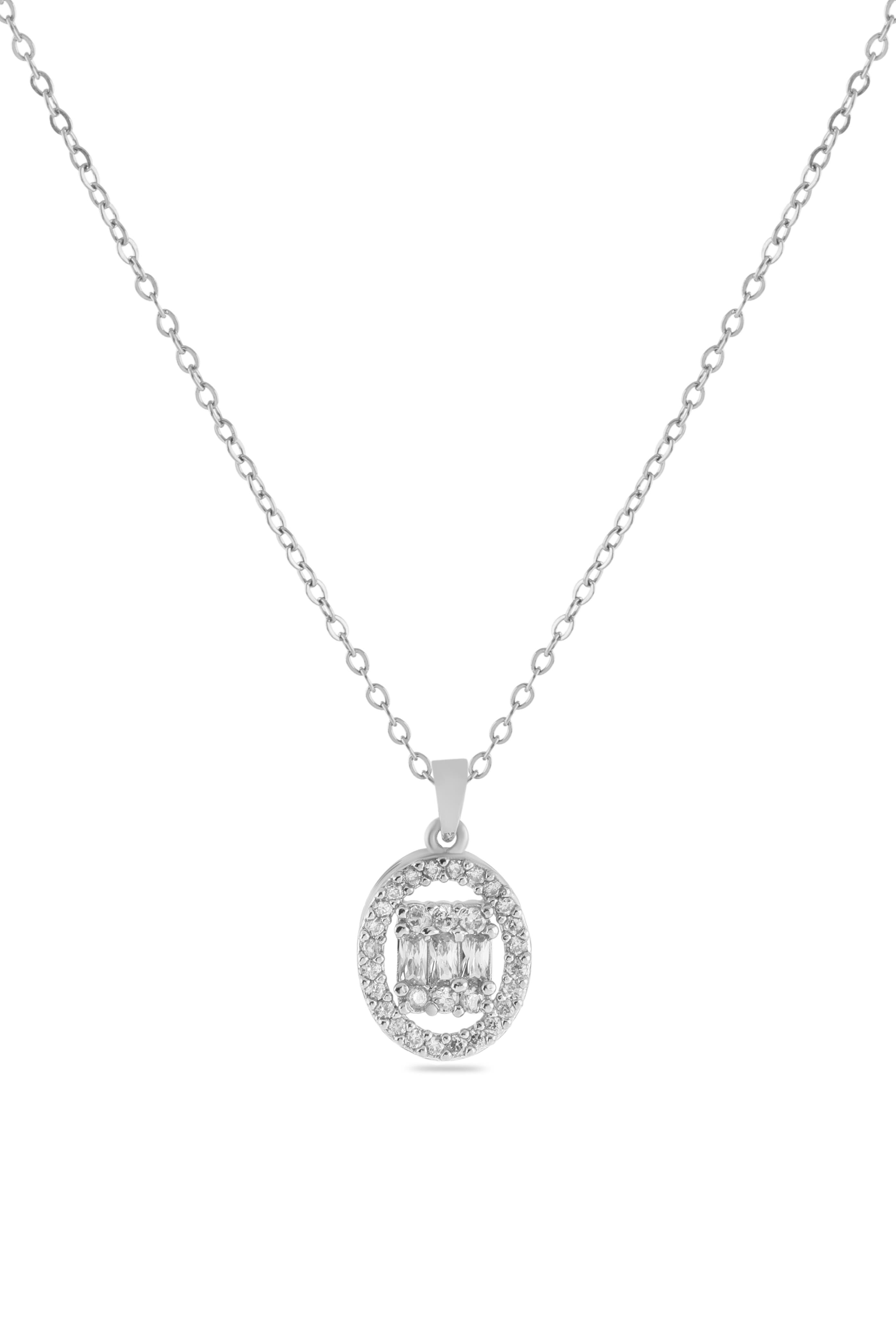 Çelik Kolye Silver 45cm