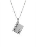 Çelik Kolye SILVER 45cm