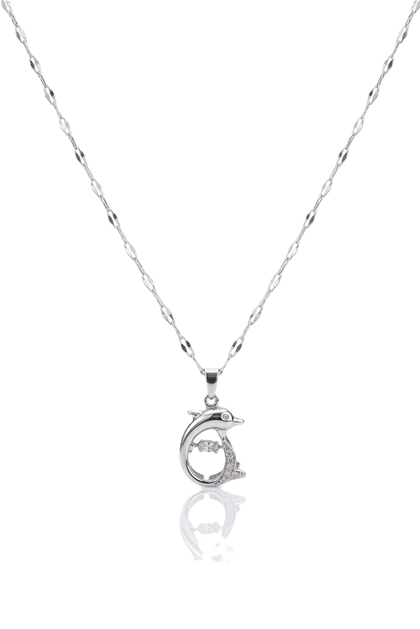 Çelik Kolye SILVER 45cm