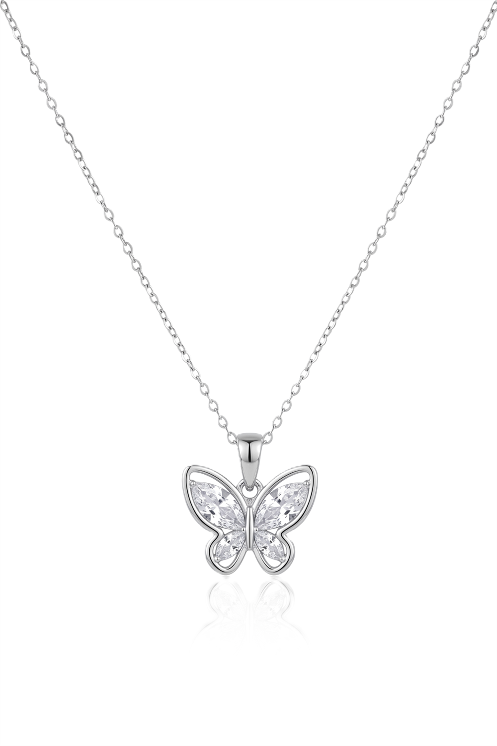 Çelik Kolye SILVER 45cm