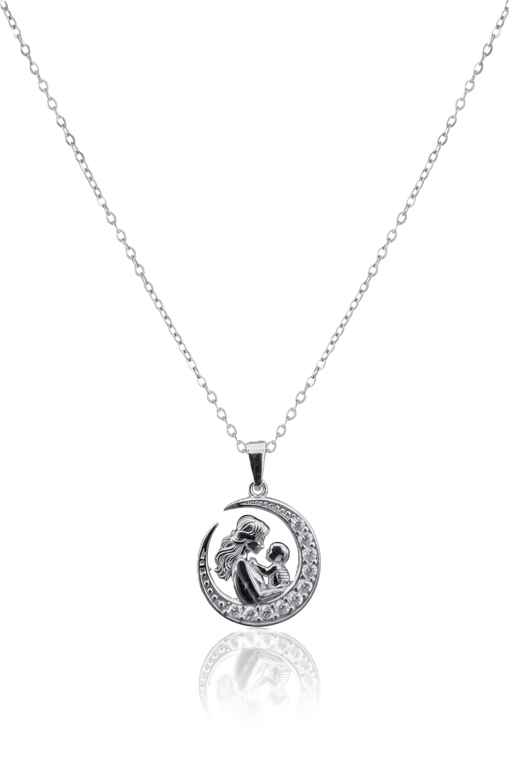 Çelik Kolye SILVER 45cm