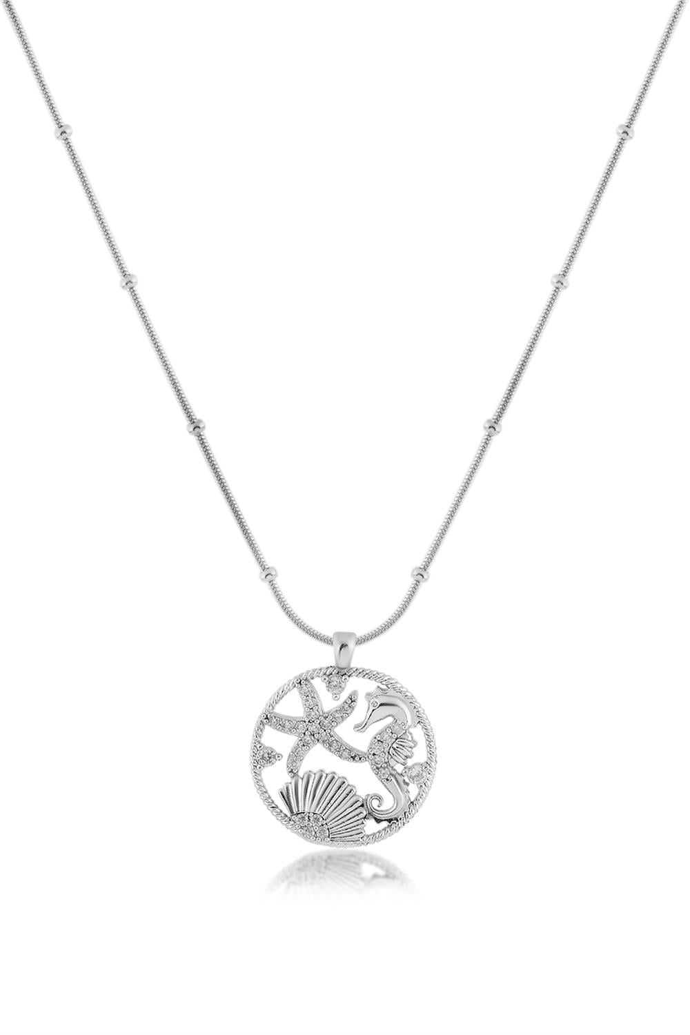 Çelik Kolye SILVER 45cm